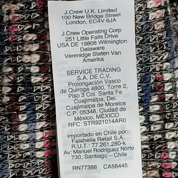 Madewell Multicolored Top/Sweater - Size M - NWT - Picture 8 of 10